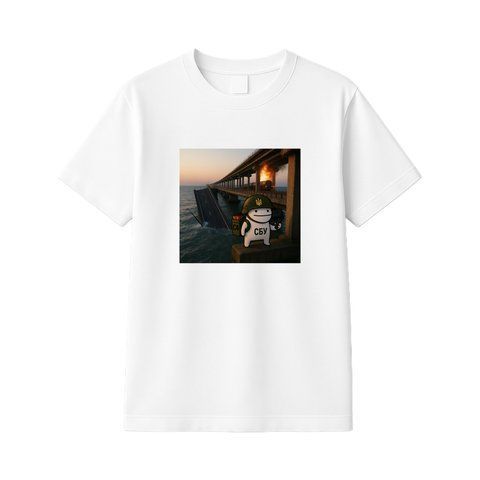Футболка "ЯКИЙ МІСТ?" TS-BOOMIST-WH-S фото