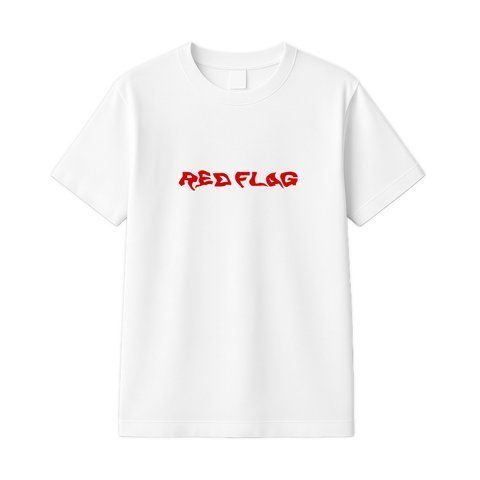 Футболка "RED FLAG" TS-REDFLAG-WH-S фото