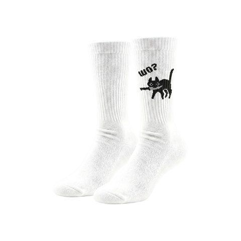 Шкарпетки "КІТ НА ГРАНІ" KS-KITKNF-WH-23 фото